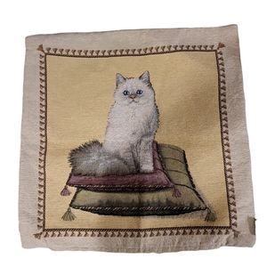 Gobelins Decorative cat pillow